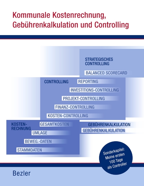 Kommunale Kostenrechnung, Geb&uuml;hrenkalkulation und Controlling - Alfred Bezler