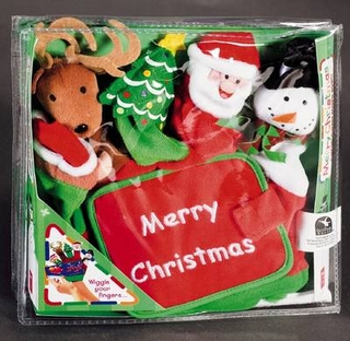 Merry Christmas: A Hand-Puppet Board Book!