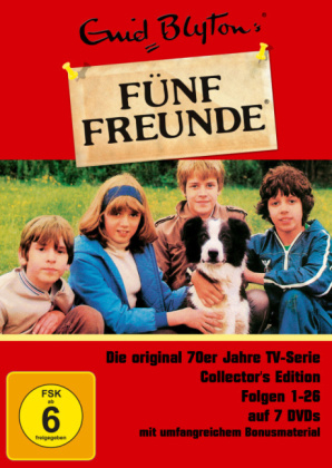 F&uuml;nf Freunde Collectors's Edition, 7 DVDs