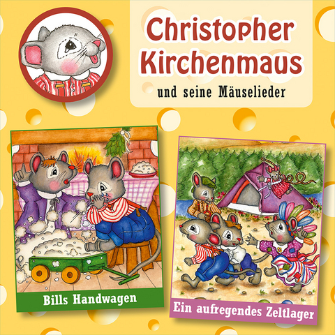 Christopher Kirchenmaus - Bills Handwagen / Ein aufregendes Zeltlager, Audio-CD - 