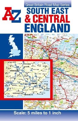 South East & Central England Road Map