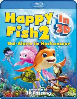Happy Fish 2 - Hai-Alarm im Hochwasser, 1 Blu-ray