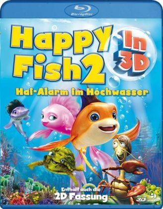 Happy Fish 2 - Hai-Alarm im Hochwasser, 1 Blu-ray