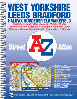 West Yorkshire A-Z Street Atlas -  A&ndash;Z maps