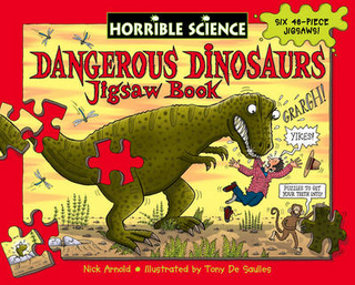 Horrible Science: Dangerous Dinosaurs Jigsaw Book