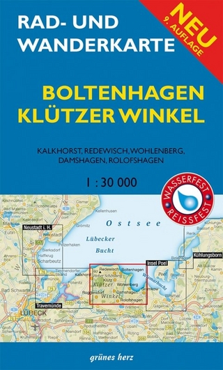 Rad- und Wanderkarte Boltenhagen, Klützer Winkel