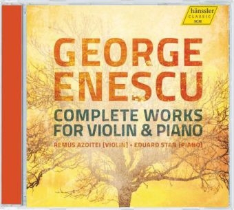 Complete Works for Violin and Piano, 2 Audio-CDs - George Enescu