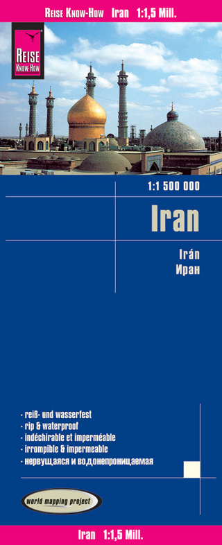 Reise Know-How Landkarte Iran (1:1.500.000)