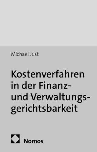 Kostenverfahren in der Finanz- und Verwaltungsgerichtsbarkeit