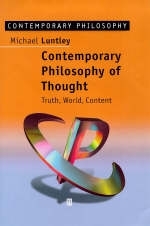 Contemporary Philosophy of Thought and Language - 