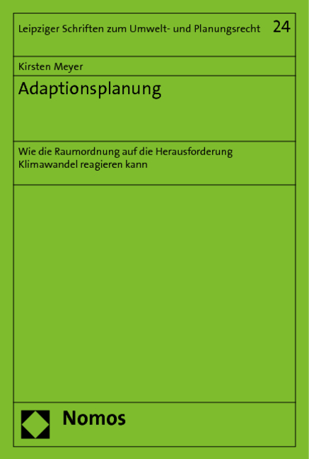 Adaptionsplanung - Kirsten Meyer