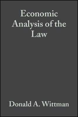 Economic Analysis of the Law - 