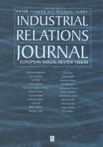 Industrial Relations Journal European Annual Review - 