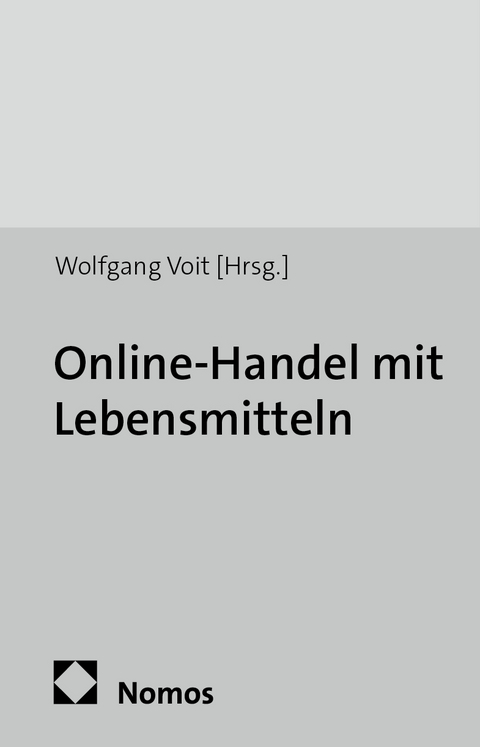 Online-Handel mit Lebensmitteln - 