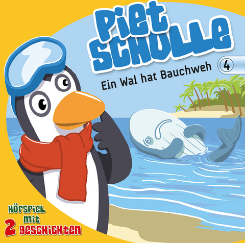 Piet Scholle - Ein Wal hat Bauchweh, 1 Audio-CD - 