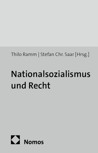 Nationalsozialismus und Recht