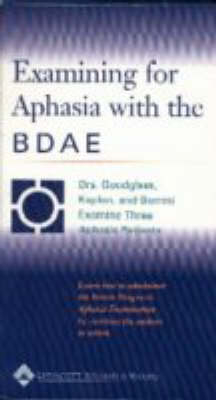 Examining for Aphasia with the Bdae