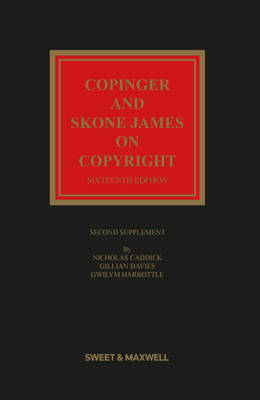 Copinger & Skone James on Copyright