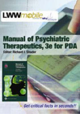 Manual of Psychiatric Therapeutics for PDA - 