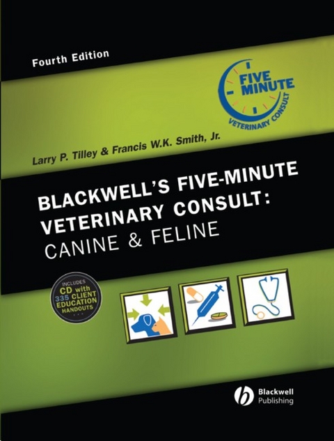 The 5-Minute Veterinary Consult - Larry P. Tilley, Francis W. Smith