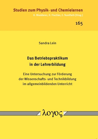 Das Betriebspraktikum in der Lehrerbildung