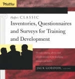 Pfeiffer's Classic Inventories, Questionnaires, and Surveys for Training and Development - 