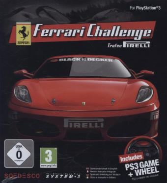 Ferrari Challenge, 1 PS3-Blu-ray Disc + Wheel
