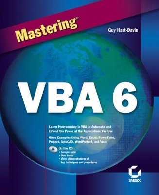 Mastering VBA 6 - Gary Hart-Davis
