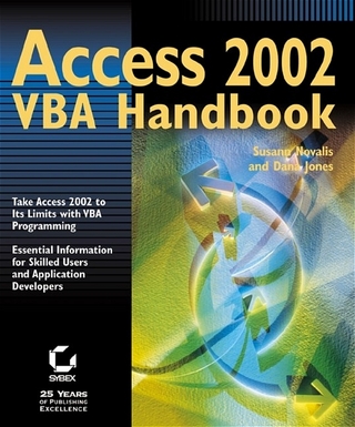 Access 2002 VBA Handbook