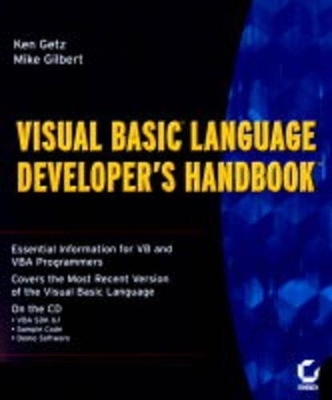 Visual Basic Language Developer's Handbook - Ken Getz, Mike Gilbert