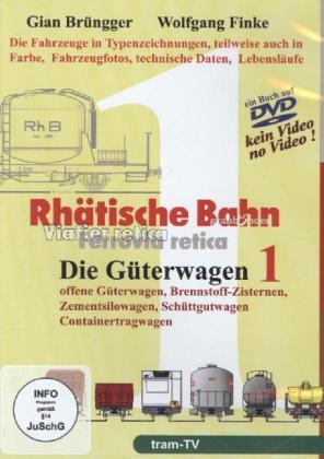 RHÄTISCHE BAHN, Die Güterwagen. Tl.1, DVD-ROM