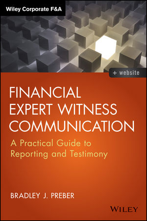 Financial Expert Witness Communication - Bradley J. Preber