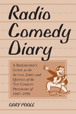 Radio Comedy Diary - Gary Poole