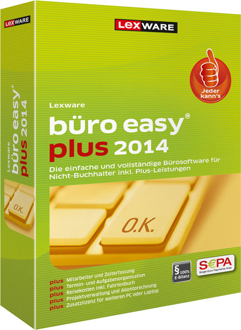 Lexware b&uuml;ro easy plus 2014