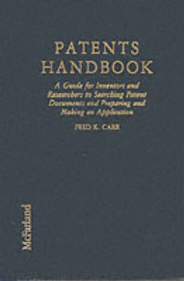 Patents Handbook - Fred K. Carr