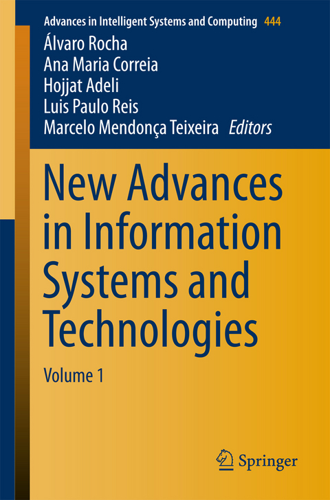 New Advances in Information Systems and Technologies - 