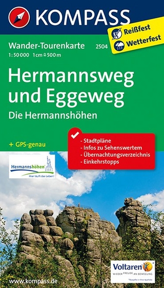 Hermannsweg und Eggeweg, Die Hermannshöhen