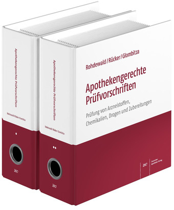Apothekengerechte Pr&uuml;fvorschriften - 