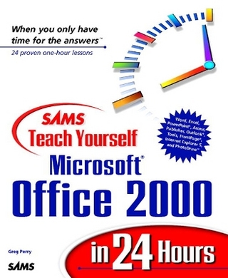Sams Teach Yourself Microsoft Office 2000 in 24 Hours