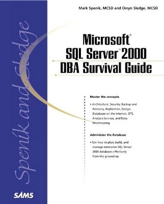 Microsoft SQL Server 2000 DBA Survival Guide