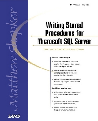 Writing Stored Procedures for Microsoft SQL Server