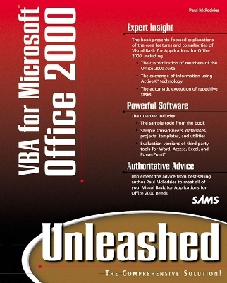 Visual Basic Applications for Office 2000 Unleashed - Paul McFedries