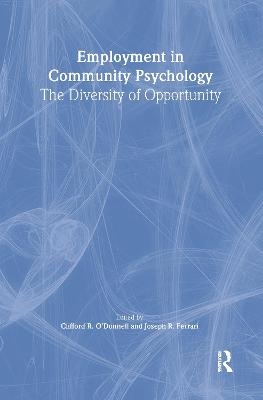 Employment in Community Psychology