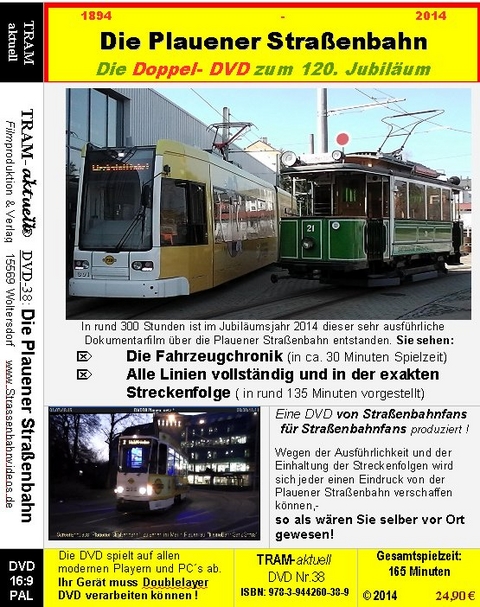 Die Plauener Stra&szlig;enbahn - Andreas Herr