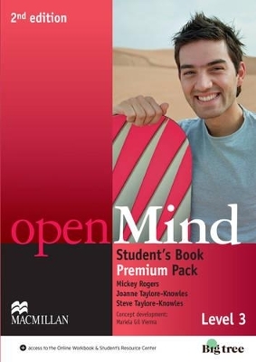 openMind 2nd Edition AE Level 3 Student's Book Pack Premium - Mickey Rogers, Joanne Taylore-Knowles, Steve Taylore-Knowles