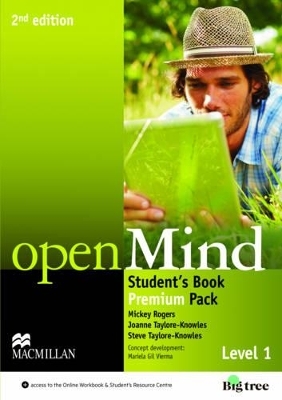 openMind 2nd Edition AE Level 1 Student's Book Pack Premium - Mickey Rogers, Joanne Taylore-Knowles, Steve Taylore-Knowles