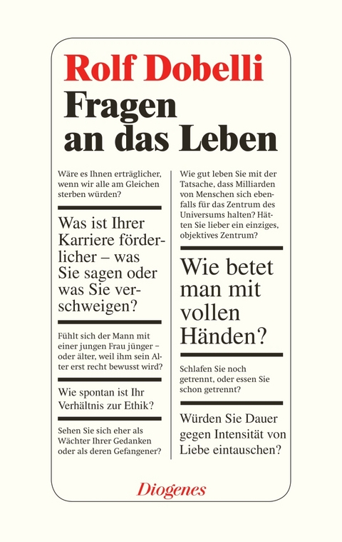 Fragen an das Leben - Rolf Dobelli