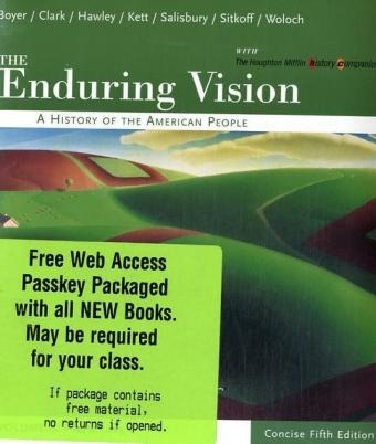 Enduring Vision V2 Concise with Student Research Companion 5th Edition -  Boyer