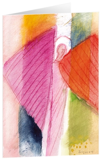 Kunstkarten "Engel an der Pforte" - 5 St&uuml;ck