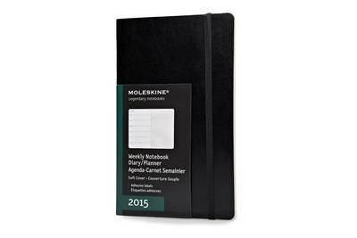 2015 Moleskine Large Weekly Notebook 12 Months Soft -  Moleskine